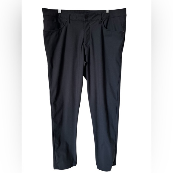 Lululemon men's ABC classic pants Black colour size 36 (M-L) - Picture 3 of 12